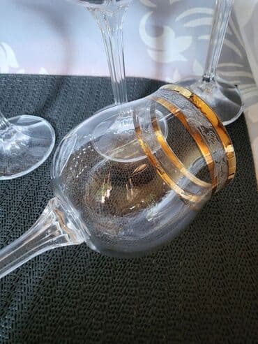 swarovski case za vino cena: Case kristal za vino Bohemija,rucni rad 60te.god. Case kristal,rucna — 13
