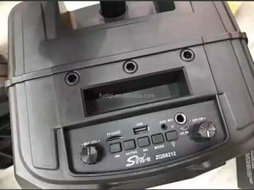 najbolji bezicni mikrofon za pevanje: Karaoke bluetooth zvučnik ZQS 8212 + bežični mikrofon 9500din — 5