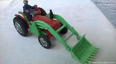 Muzički instrumenti: Blue Box Plastic traktor oko 13 cm. Hong Kong, Vintage,ocuvan — 1