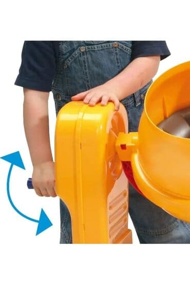 tek flis nike za decu: Dečija igračka – betonjerka na ručni pogon - Velika plastična — 3