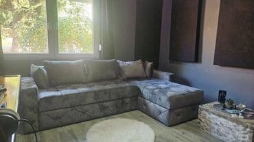 Kreveti: Ugaona garnitura MARSEJ - Dimenzije: 250 x 160 cm - Moderni L oblik — 4