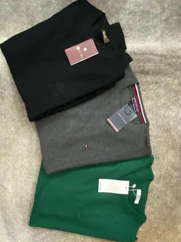 Beauty & Care: Sweater, M (EU 50), Tommy Hilfiger, color - Multicolored, Cotton — 5