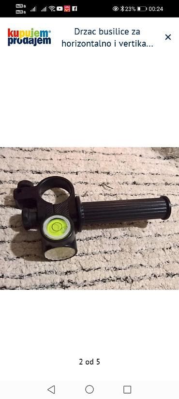 Držač bušilice za horizontalno i vertikalno bušenje - Pomoćna ručka