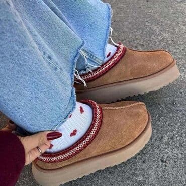 Ugg obuća: Ugg papuče, bоја - Bež, 39 — 2