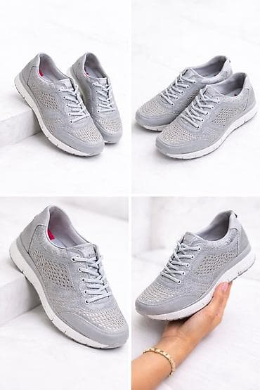 nike 97 zenske bele: Sportske patike – sivo metalik ORIGINAL RIEKER - Model: niske — 1