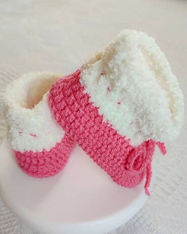 Children's Items: Slipper booties, Size - Pre-walking — 2