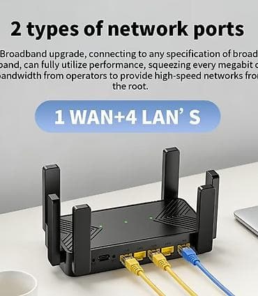 vivax air cooler 3 in 1: Wi‑Fi ruter sa 1 WAN + 4 LAN porta - Portovi: 1x WAN + 4x LAN — 2