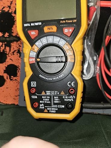 Multimetri: Digitalni multimetar PANCONTROL PAN 186 – 6000 counts, True RMS — 5