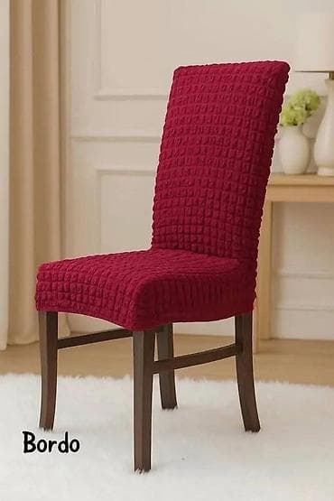 namestaj za terasu: Navlaka za barsku/dining stolicu – rastegljiva, teksturirana - — 5