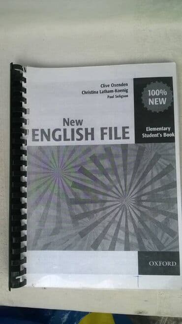 kontrolni zadaci iz matematike za 2 razred eduka: Knjiga: New English file, Elementari, 2 knjige, oko 200 str — 1