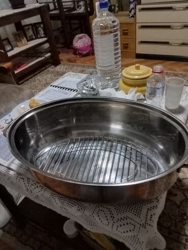 stalak za cvece od kovanog gvozdja: Pekač od rostfraja neupotrebljen — 1