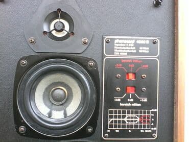 mali ventilator: Phonocord 4060b; 8 inca,4-8oma,60/100w, furnirane; teske; sve potpuno — 5