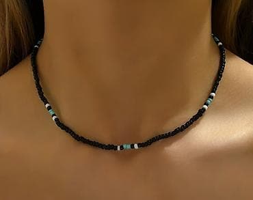 crne ogrlice: Ogrlica sa perlama Novo — 1