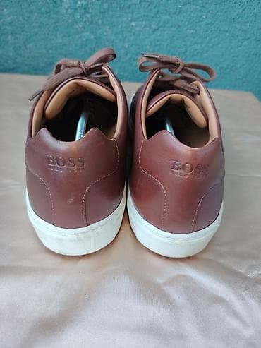 tn patike plave: BOSS casual patike od kože Ug 30cm - Model: niskoprofilne patike sa — 3