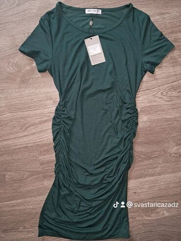 push up grudnjak new yorker: Massimo Dutti S (EU 36), color - Multicolored, Cocktail, Short sleeves — 4
