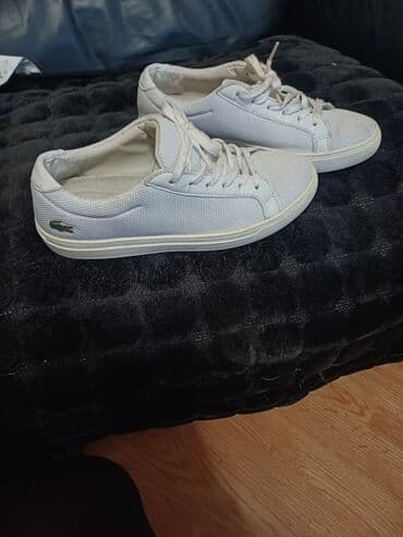 nike mercurial patike: Lacoste, 38, bоја - Bela — 4