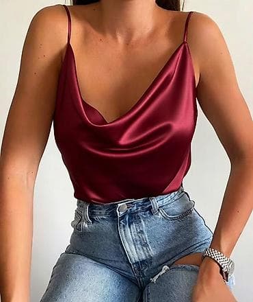 majice bre: Satenski krop top sa tankim bretelama
1550 din
S M L — 2