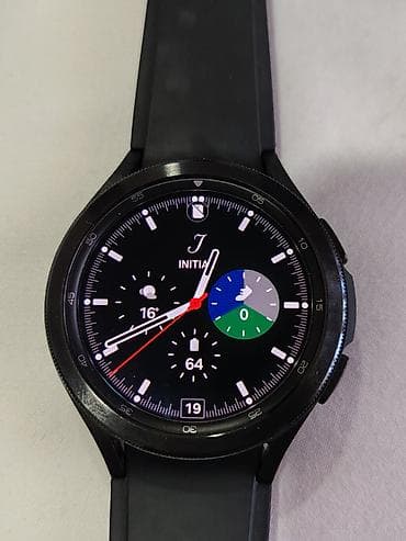 polovni satovi beograd: Samsung Galaxy Watch4 Classic (crni) – pametni sat sa rotirajućim — 1