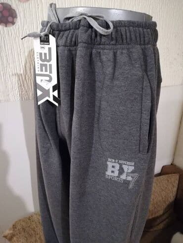 novopazarske trenerke: Nova muska trenerka donji deo BenX u velikoj velicini 4XL 5XL — 4