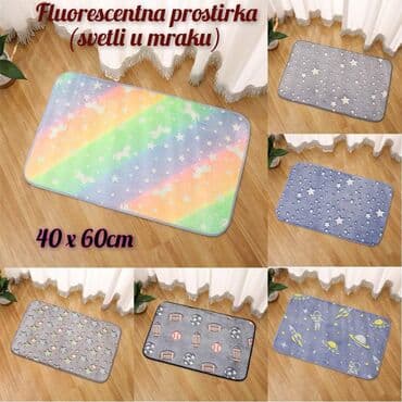 Cena 800 din Fluorescentna prostirka / staza koja svetli u mraku