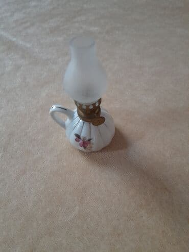 Figure: Dekorativna mini uljna/keramička fenjer-lampa - Materijal: keramičko — 1