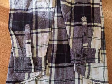 sesir za zimu: Prelepa muška karirana topla košulja. Veličina XXL. Kupljena u H&M — 3