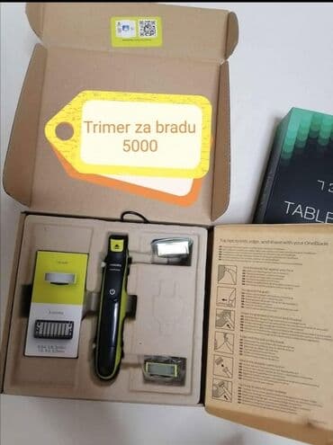aparati online besplatno: Philips OneBlade trimer u crnoj boji sa žutim akcentima, dizajniran za — 3