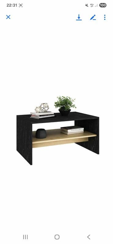 polovan namestaj za kafice: Apollon - White, Sapphire Oak White Sapphire Oak Coffee Table 100% — 2