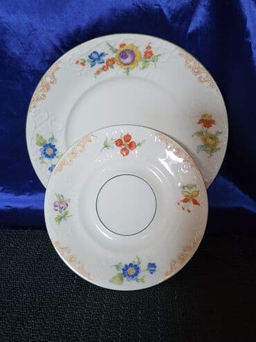solje za caj: Set Kahla porcelan Nemacka 1957+. Set nigde okrzan,napukao,polomljen — 10