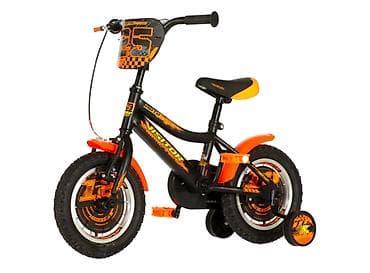 grubin sa sljokicama: Bicikl Visitor Kids Motocross 12" (crno-narandžasti, polu-mat) Šifra — 5