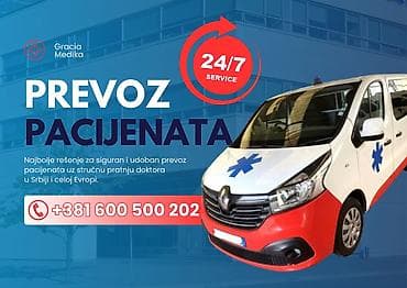 zarada od kombi prevoza: PREVOZ BOLESNIKA — 1