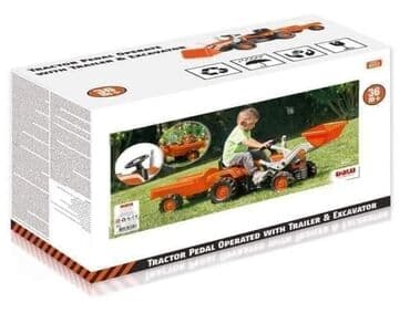 dolce i gabbana patike: Dolu Traktor na pedale sa prikolicom i kašikom Traktor je proizveden — 3