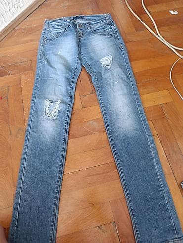 waikiki lanene pantalone: Farmerke xxs — 1