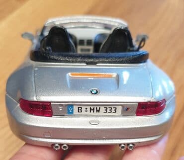 Figurice i makete: BURAGO BMW roadster 1996.godiste kabriolet automobilcic igračka — 4