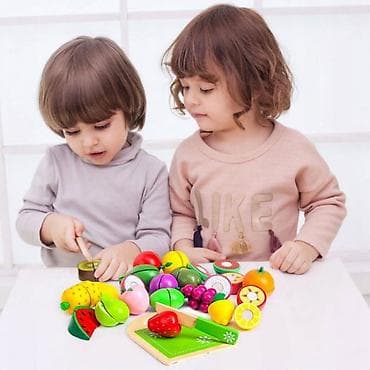 ikea kutije za odlaganje igracaka: SET OD 20 DELOVA DRVENO VOĆE – ECO TOYS Šifra proizvoda: TL8 Set — 4
