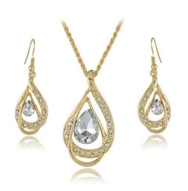 lapis lazuli ogrlica: Set nakita 1300 — 5