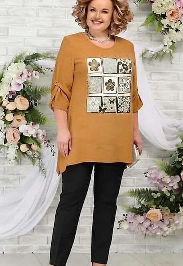 dzemperi tunike: One size, Pamuk, Cvetni, bоја - Šareno — 7