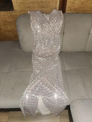 vogeli svecane haljine: Elegantna večernja haljina Lara Bella - Model: duga haljina bez — 6