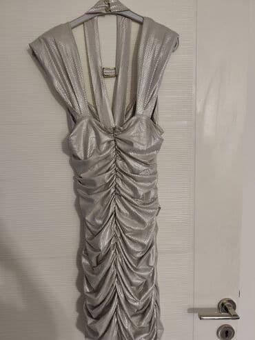 haljine za plažu c a: L (EU 40), color - Silver, Evening, Without sleeves — 4