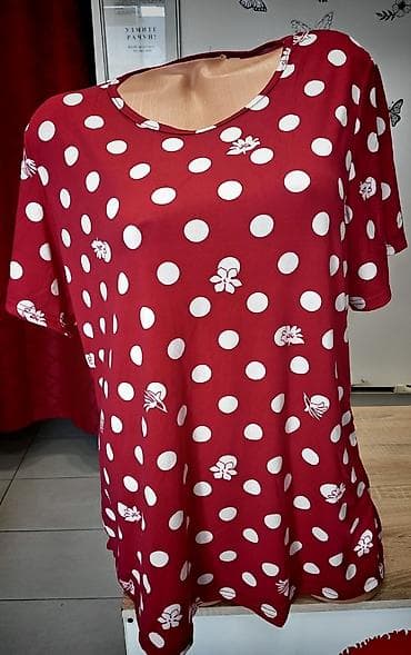 helanke l: Ženske bluze pamuk likra elastin Vel. M. L. Xl. 2xl. 3xl. 4xl Cena — 8