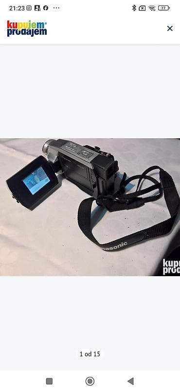 daljinski za tv sony: Panasonic miniDV kamkorder sa preklopnim LCD ekranom - Format — 1