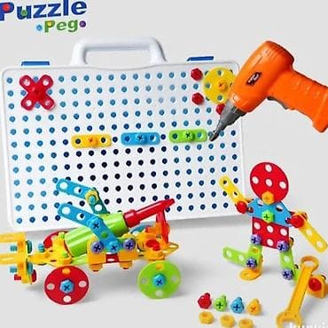 next garderoba za decu: Kreativni set “Creative Puzzle 4 in 1” – STEM konstruktor sa — 5