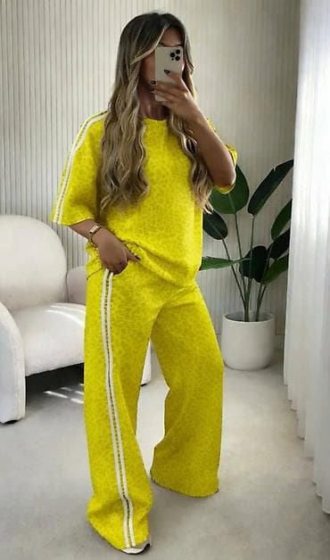 engelbert strauss pantalone: Ženski komplet trenerke sa animal printom - Dvodelni set: široka — 6