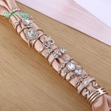 muško prstenje srebro: Set prstenja tibetansko srebro 1200 din — 7