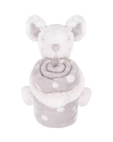 termofor za odrasle sa navlakom: KikkaBoo Baby ćebence sa plišanom igračkom 70x100 Joyful Mice - Šifra — 2
