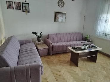 stilske komode za dnevnu sobu: Na prodaju dva klik-klak troseda (KAO NOVI) + dve fotelje – komplet — 2