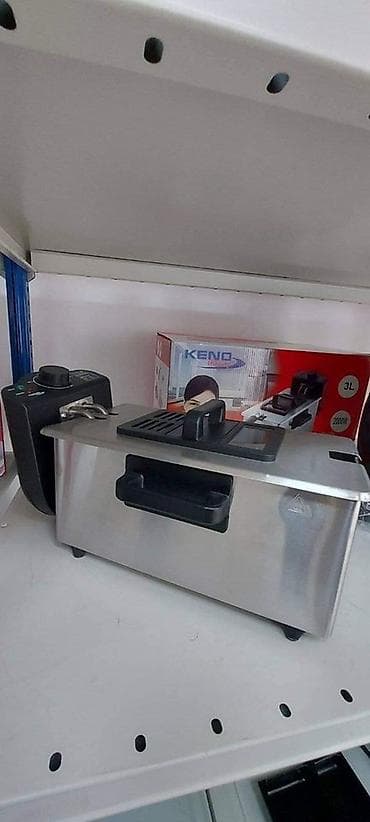 precistac za rakiju: Električna friteza Keno, zapremina 3 L, snaga 2000 W. - Kućište od — 1