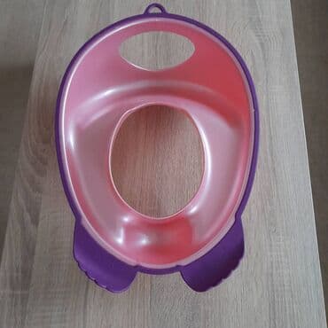 mokasine od prevrnute koze: Očuvan roze adapter za WC šolju i kupatilo za decu Očuvan adapter za — 4