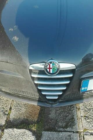 Tuning oprema: Alfa Romeo - samolepljivi metalni (aluminijumski) logo-amblem — 6