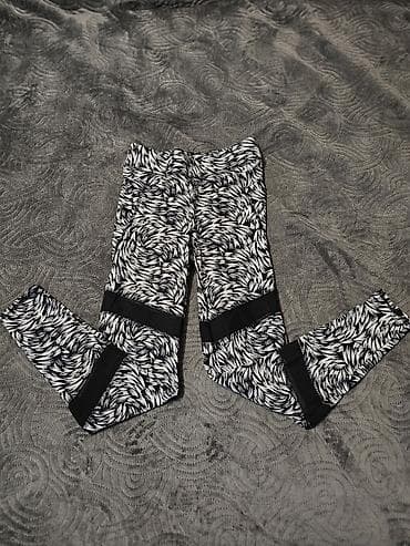 Crno bele helanke sa prozirnim delovima, S vel